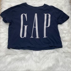 Women’s Blue GAP Crop top Size: M